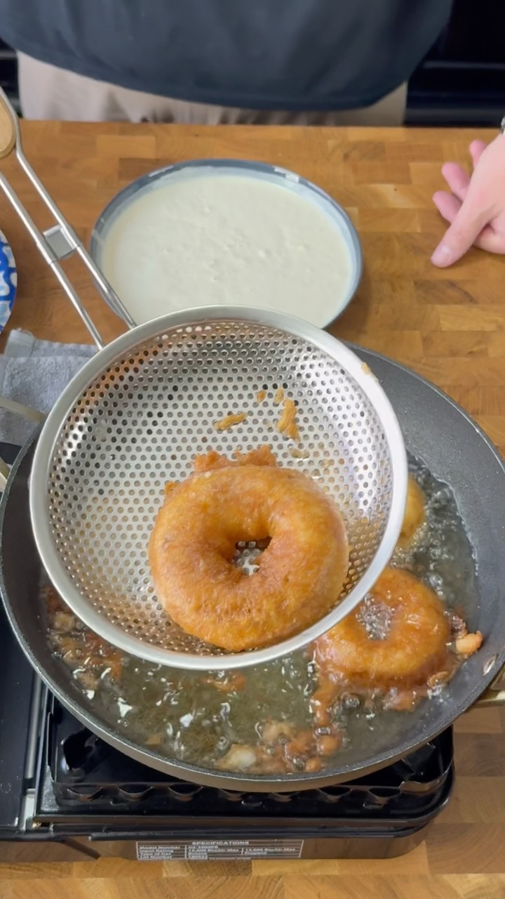 Viral Cream Pie Donuts! #shorts