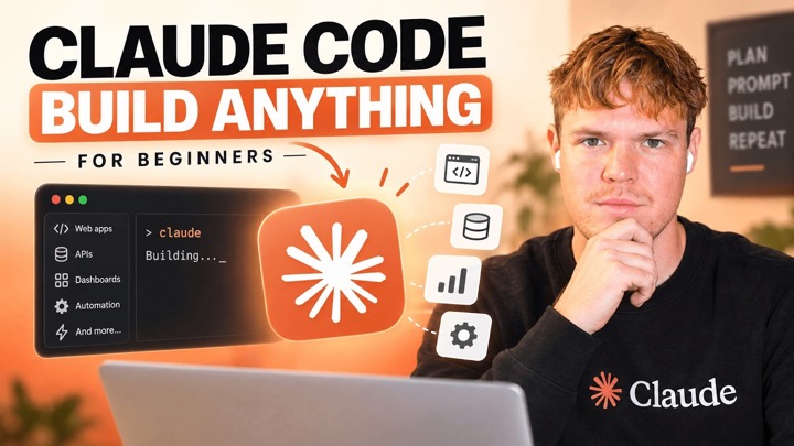 How To Use Claude Code To Build Anything (for beginners)