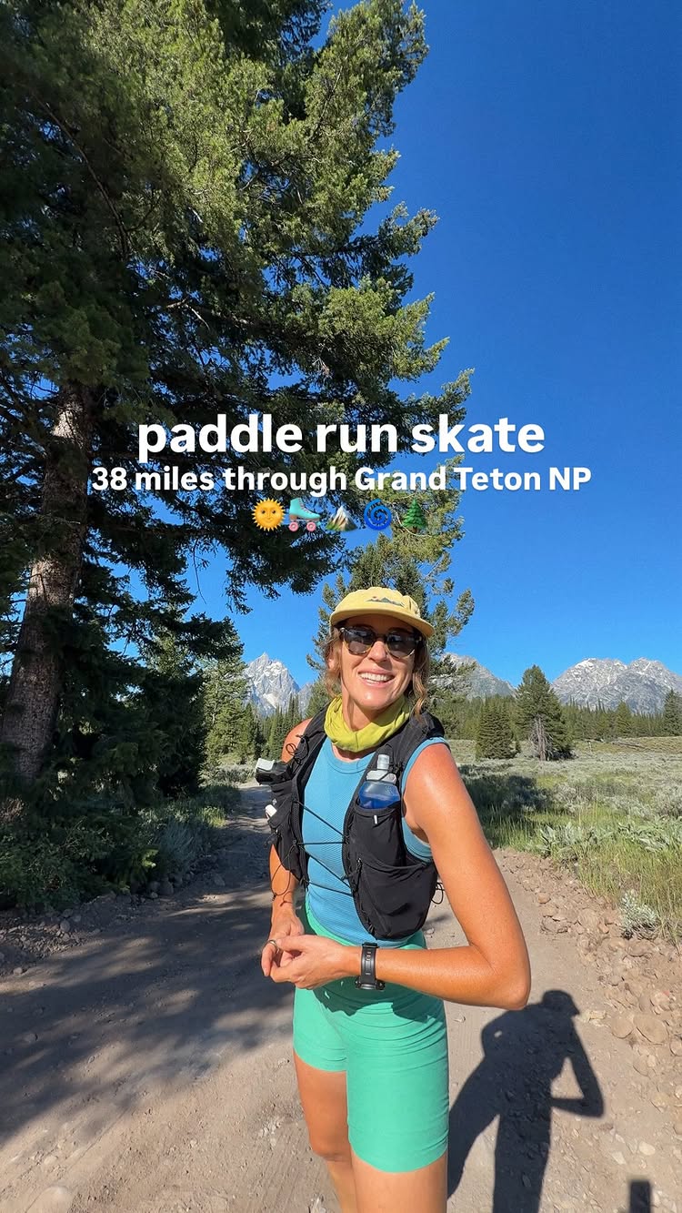 38 miles for 38 years through one of the most magical places ever🌀🏔️🌞 shoutout to Nate and my sweet little crew for following me around a