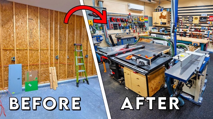 Renovating My Two Car Garage Into My Dream Shop