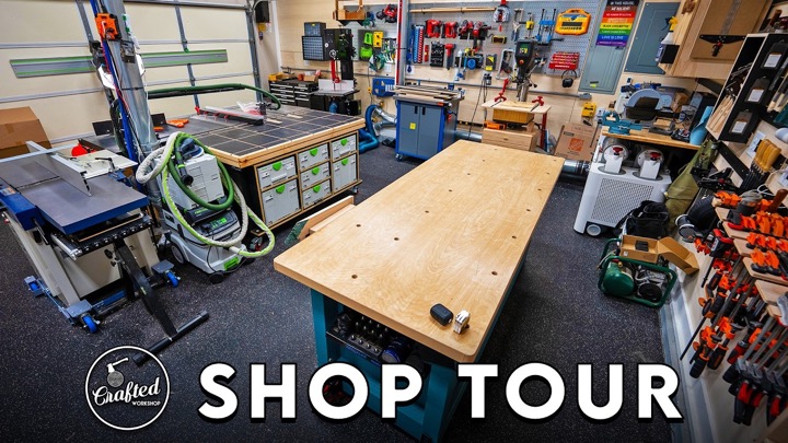I Built My Dream Two Car Garage Wood Shop. Here's A Shop Tour.