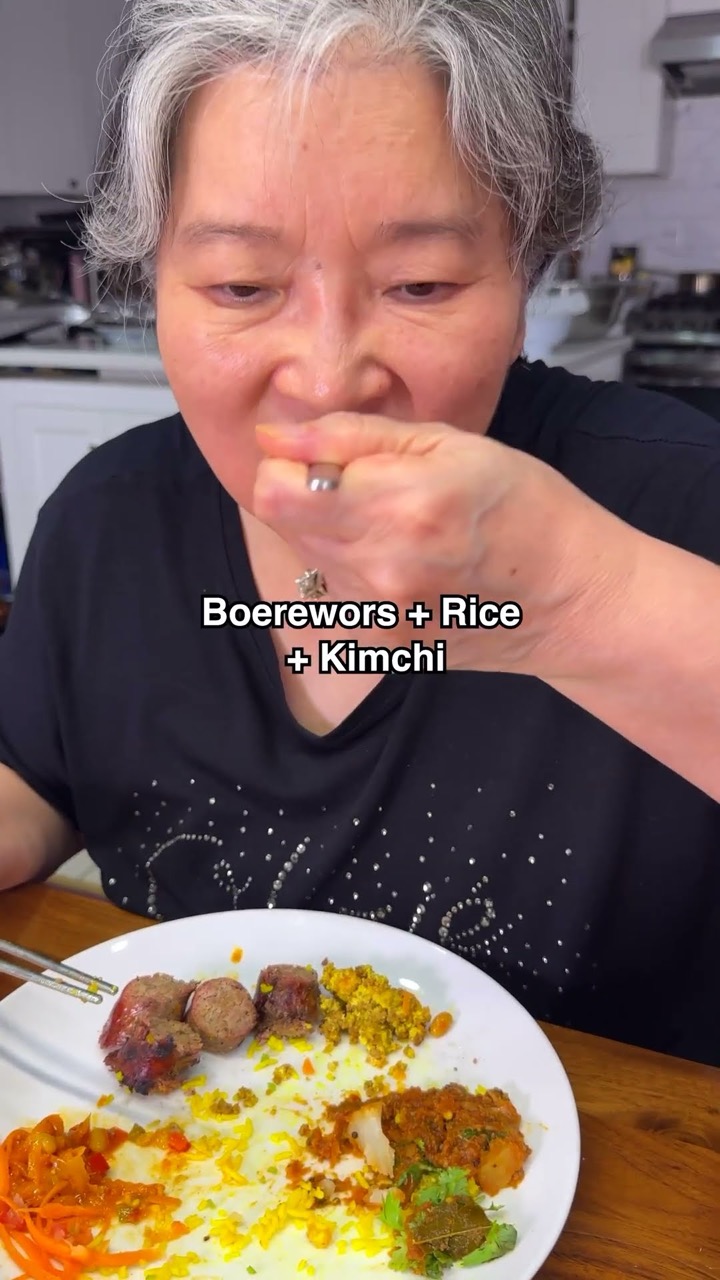 Korean Parents Try South African Food for the First Time  #southafrica #southafrican #capetown