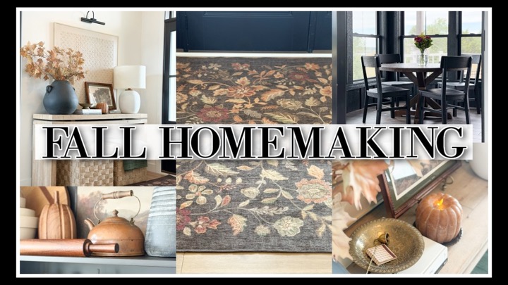 FALL HOMEMAKING 2026 | NEW ANTIQUE FINDS + ENTRYWAY DECORATE WITH ME