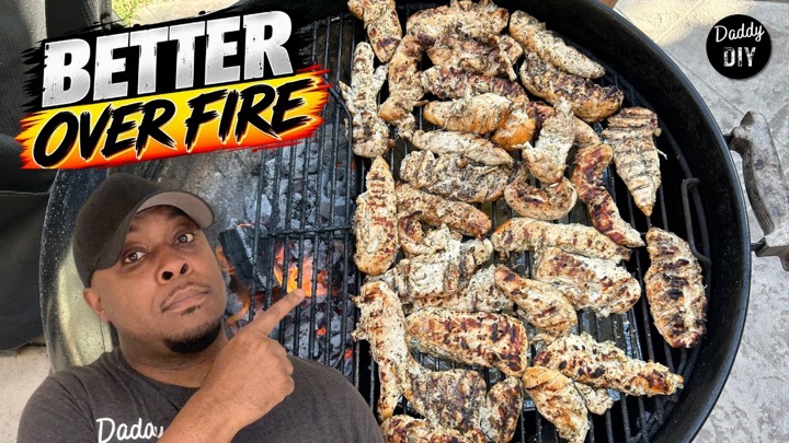 Greek Chicken Is Even Better Over Charcoal
