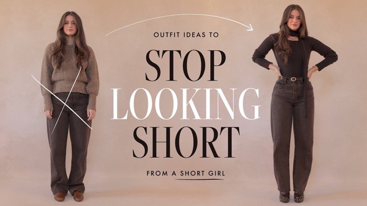 HOW TO LOOK TALLER: Outfit Ideas For Petites Ep. 8