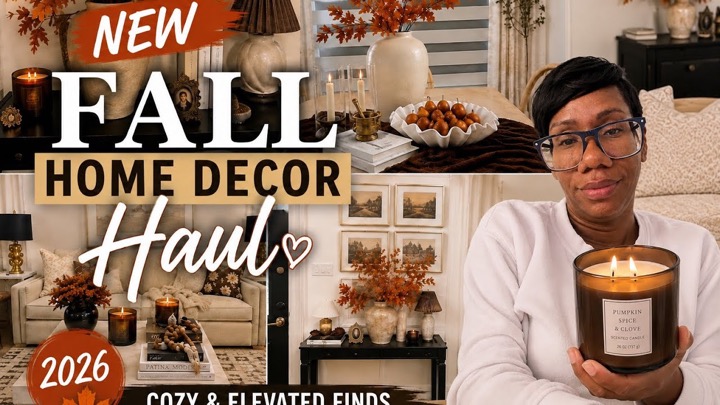 NEW FALL HOME DECOR HAUL 2026 🍂 | Cozy & Elevated Finds for Fall