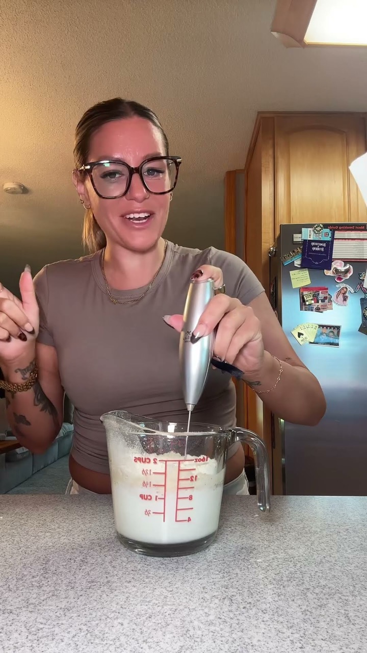 I saw a girl meal prepping her iced coffee for the week?? #coffee
