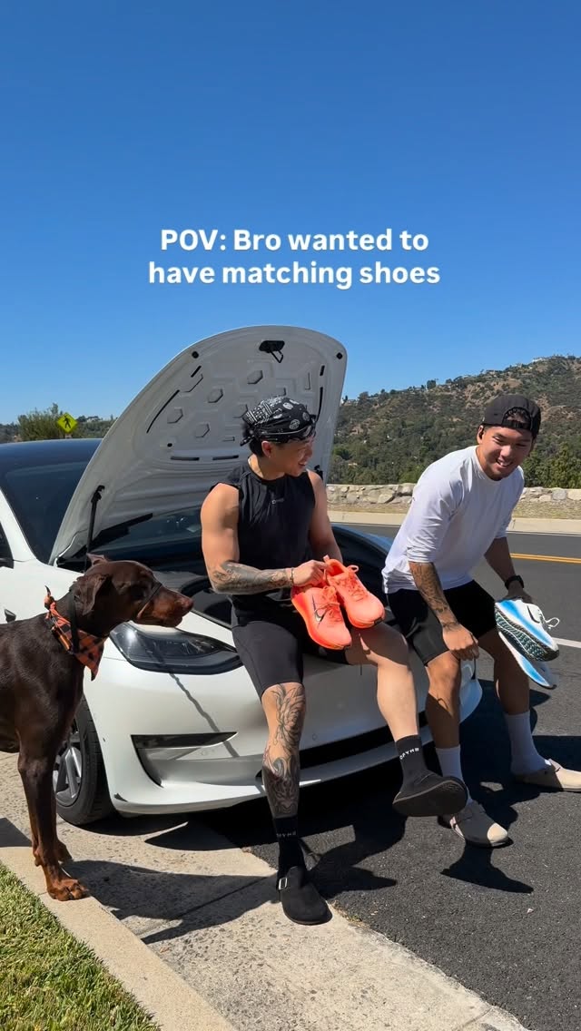 Bro said matching shoes for the run club 😭
CODE SHREDDY
@dfyne.official 
.
.
.
.
#runclub #running #fitness #motivation #explorepage