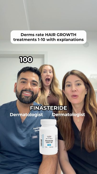 Derms rate HAIR supplements ✨ #dermatology #hair #haircare #hairgrowth #viral @drclairederm @dermdocmalik