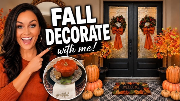 Decorate with Me for Fall on a Budget!