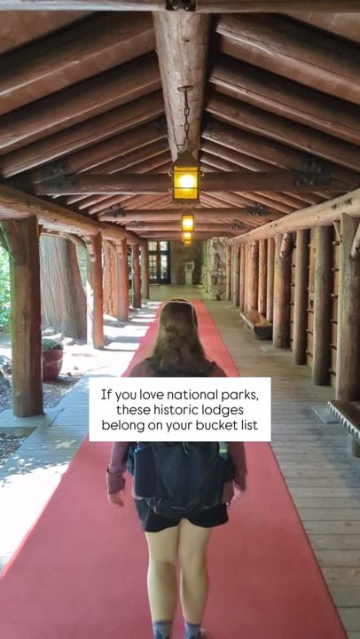 Historic lodges. Quiet mornings. Giant windows facing the mountains. The feeling of being completely immersed in the par