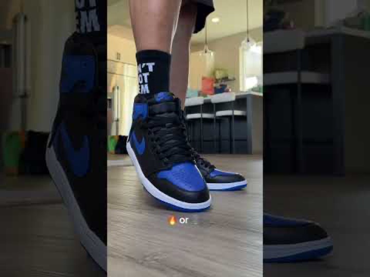 Air Jordan 1 High OG Royal 2026 On Foot