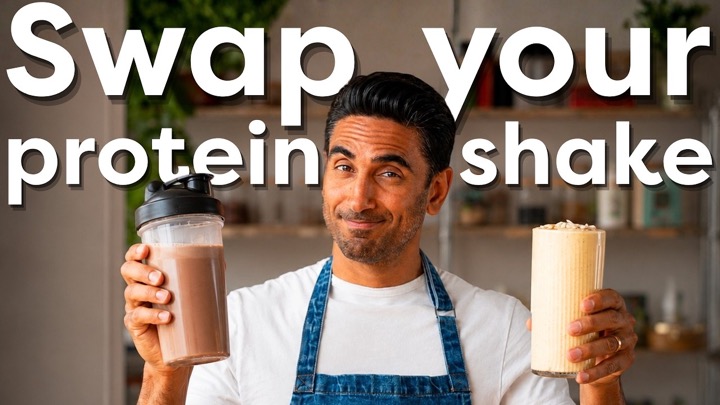 My high-protein smoothies made with anti-inflammatory whole foods (gut-friendly, no additives)