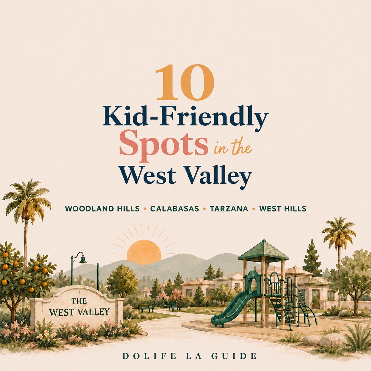 10 kid-friendly spots in the West Valley to save for your next family day out 🌴

This guide includes a mix of playgrounds, indoor play spac
