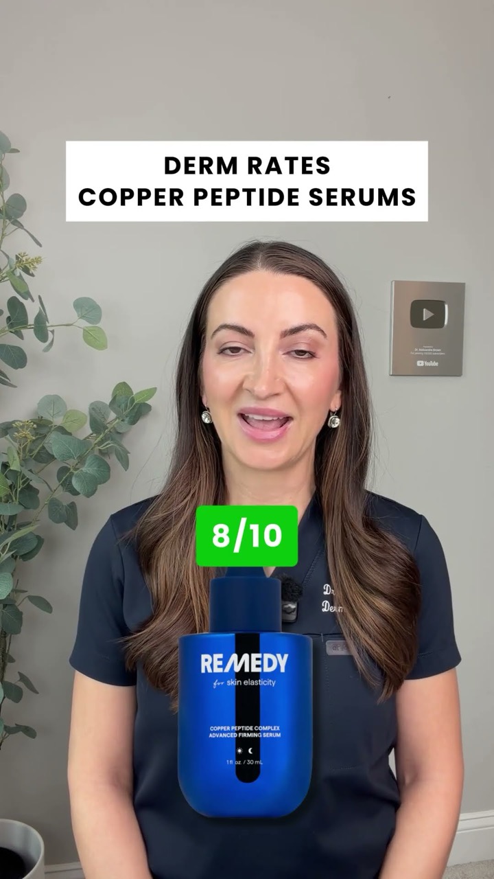Derm Rates Copper Peptide Serums