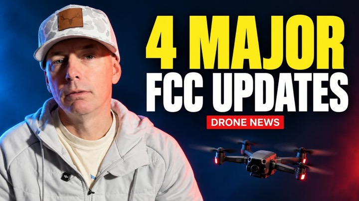 4 FCC Updates Drone Pilots need to know‼️ #dji 🚨
