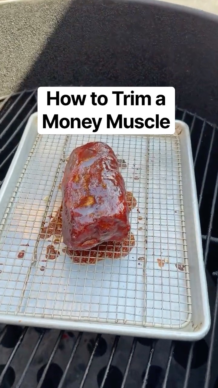 How to Trim a Money Muscle! #moneymuscle #competitionbbq #porkshoulder #bbqtrimming #bbqtips #bbq