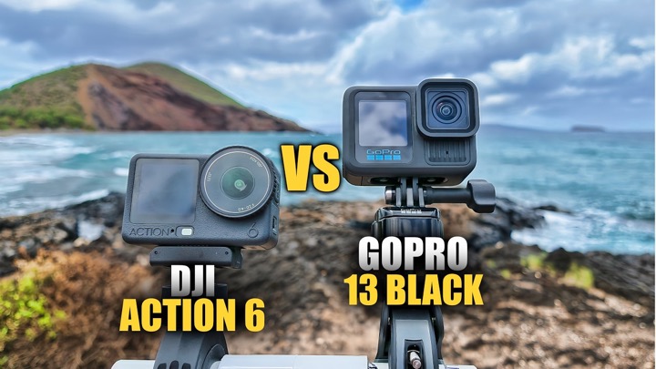 Real Use Comparison Review - DJI Osmo action 6 vs Gopro Hero 13 Black Action Cameras - Which One?