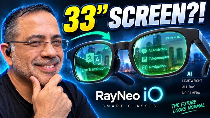 RAYNEO IO Smart Glasses