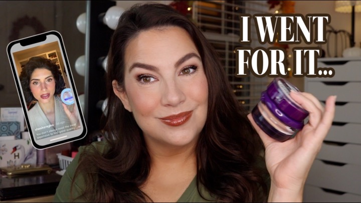 I WAS INFLUENCED… the face routine I HAD to try