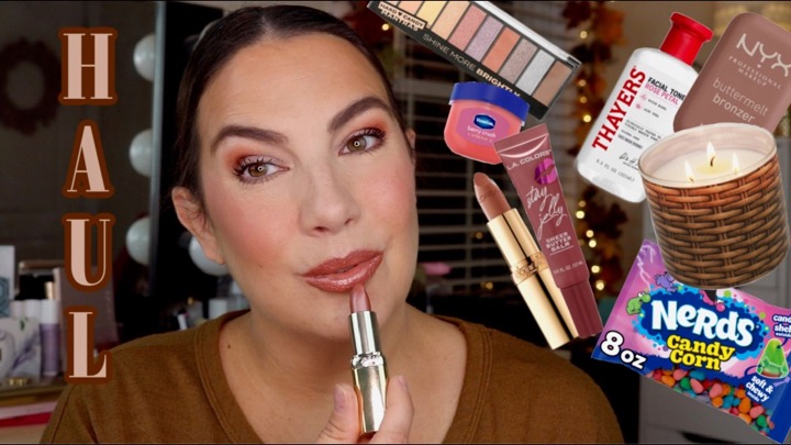 WALMART HAUL - Fall Goodies & Makeup Try-On