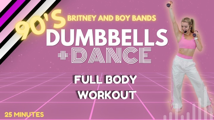 90S BRITNEY AND BOY BANDS POP MEDLEY-TO THE BEAT- FULL BODY CONDITIONING AND DANCING!