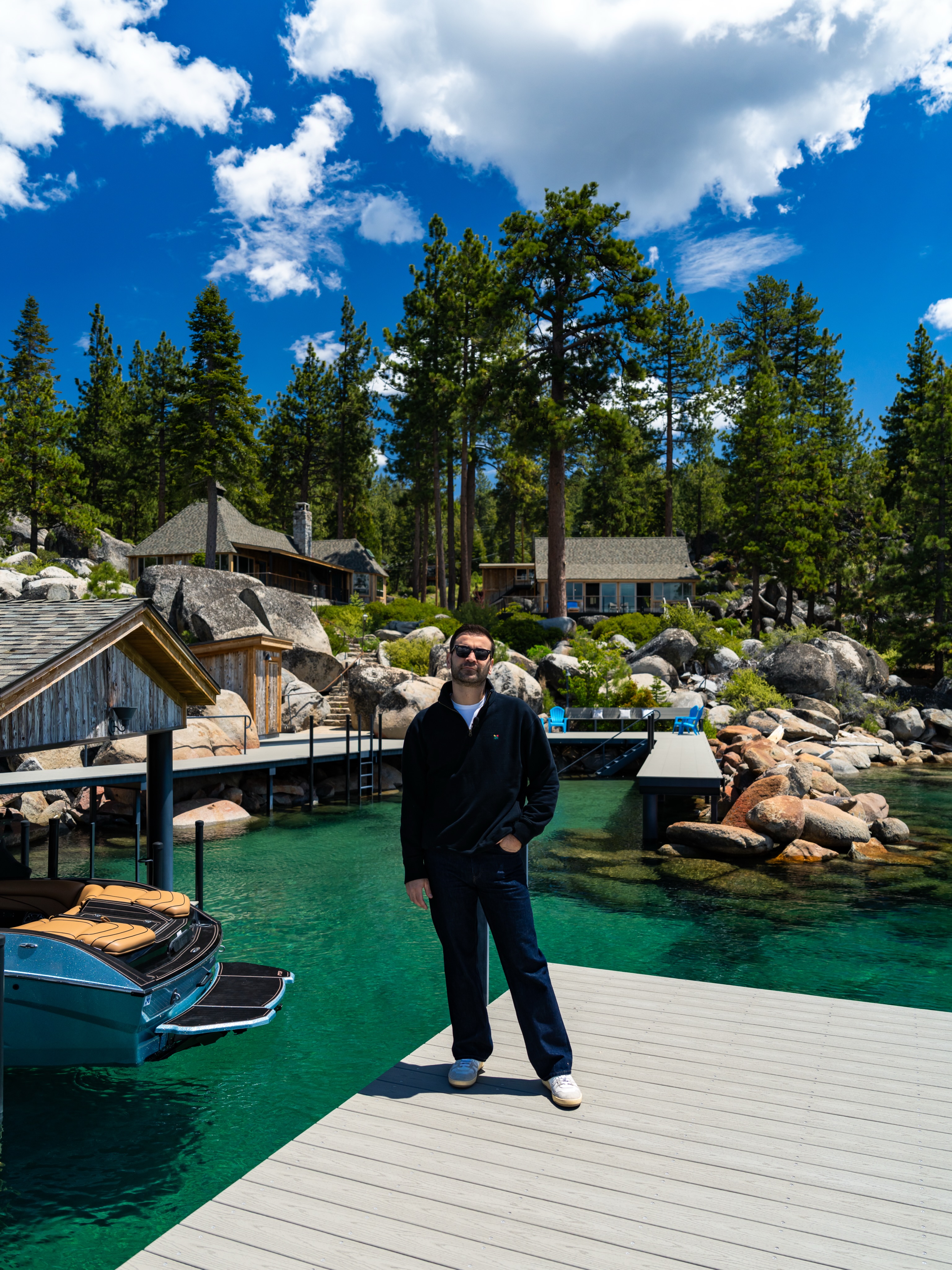 life goal, waking up to this every day 🌅🌲 🌊 🏔️

listing agent @tahoeluxuryliving
