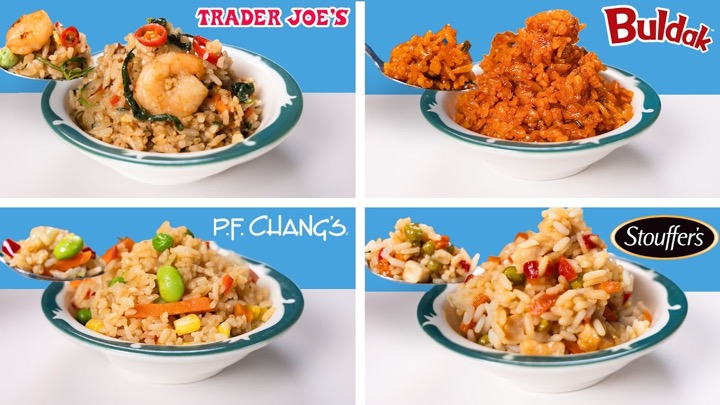 Pro Chefs Blind Taste Test Every Frozen Fried Rice | The Taste Panel | Epicurious