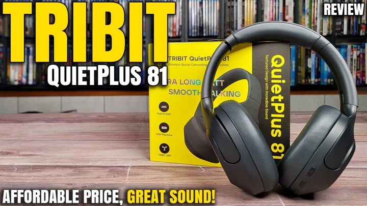 Affordable Price, Great Sound! | Tribit QuietPlus 81 Noise Cancelling Headphones Review