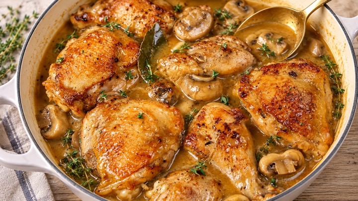 The Most Delicious French Chicken Recipe! Try Making It Like This!