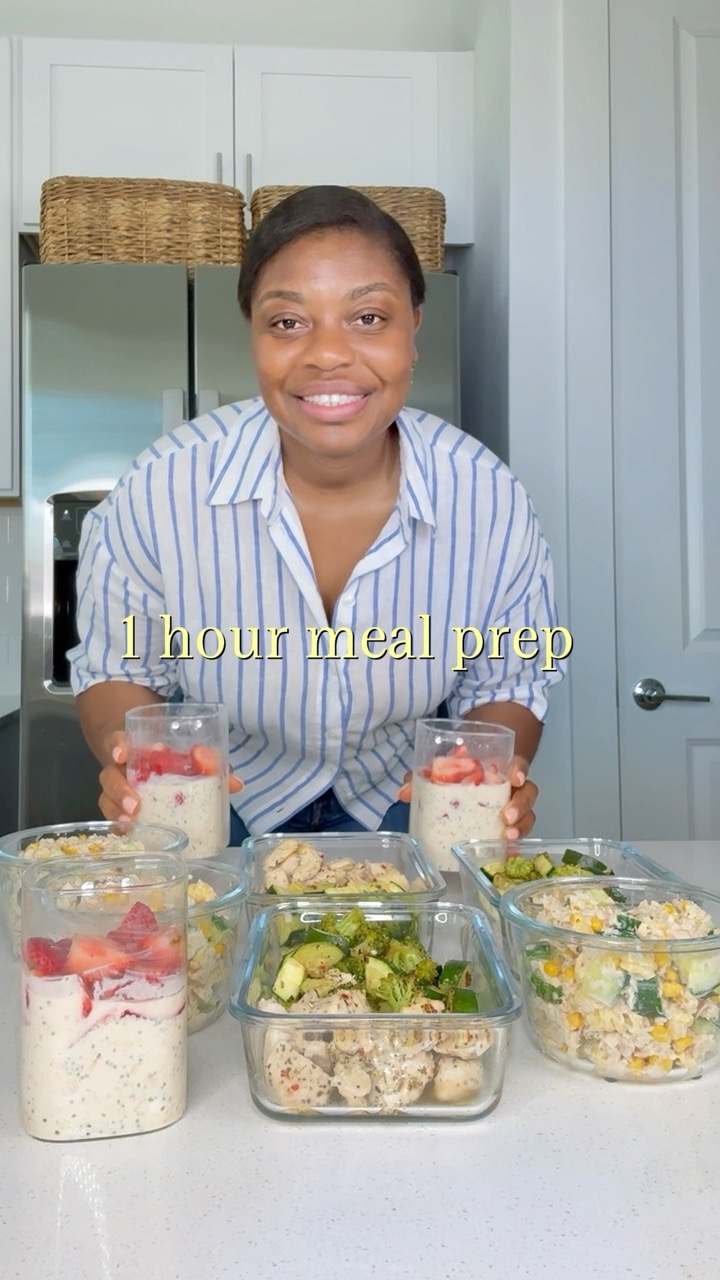 1 hour meal prep?!