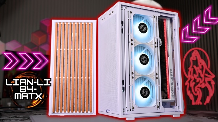 Lian-Li B4 mATX White Step-by-Step Guide on How To Build a Gaming PC