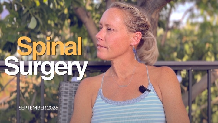 Erin is having spinal surgery. Here's what's happening.