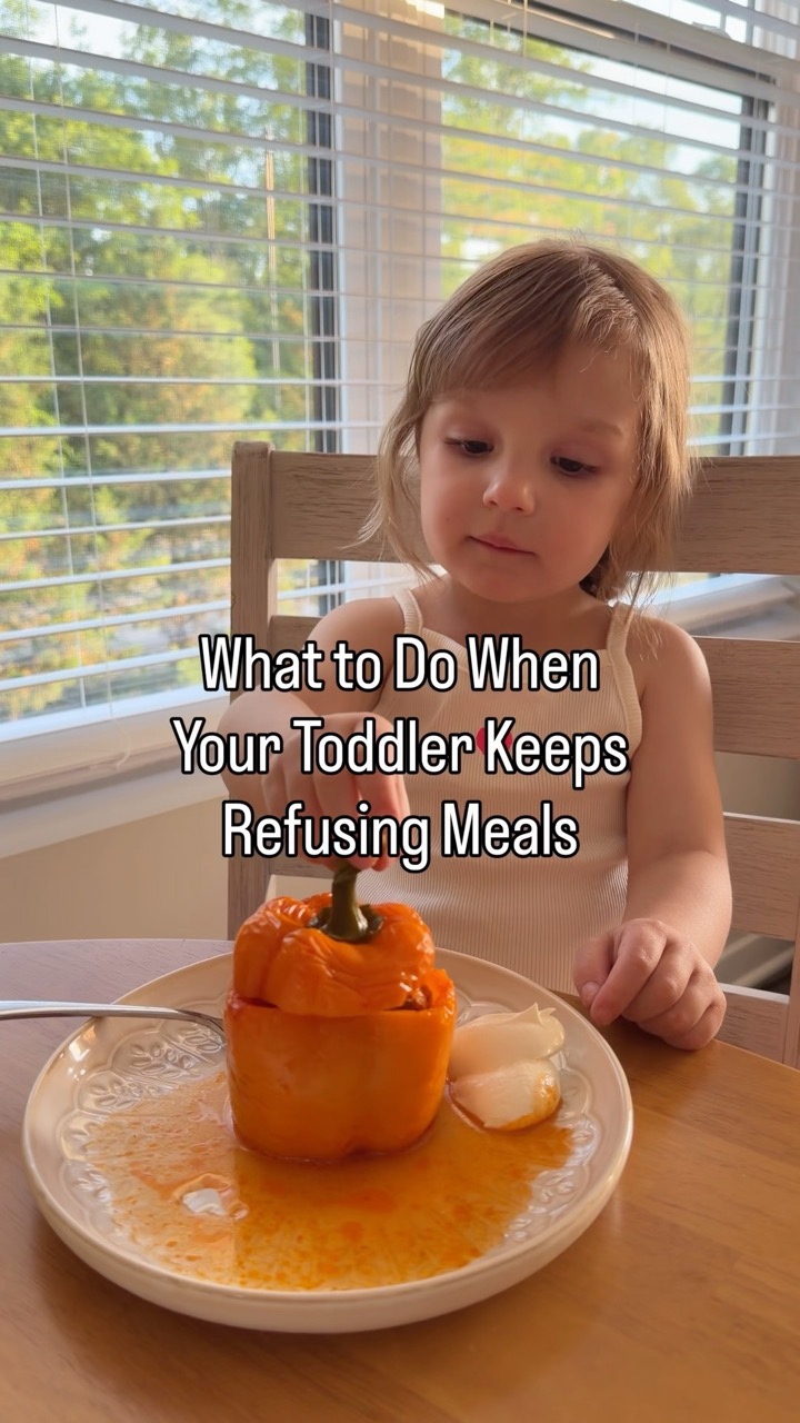 What to do when your toddler keeps refusing meals #momlife #mom #toddlers #toddler #parents #sahm