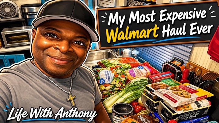 Life With Anthony | My Most Expensive Walmart Haul Ever | Give Away