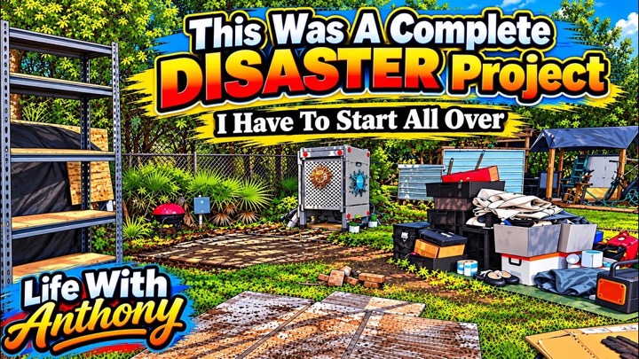 Life With Anthony | This Was A Complete DISASTER Project