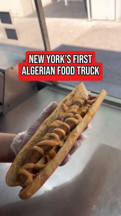 @demibaguettenyc is New York’s first Algerian food truck. As you can guess from the name, sandwiches are a big part of the menu here. The chef is Algerian and spent some years living there where he learned more about the