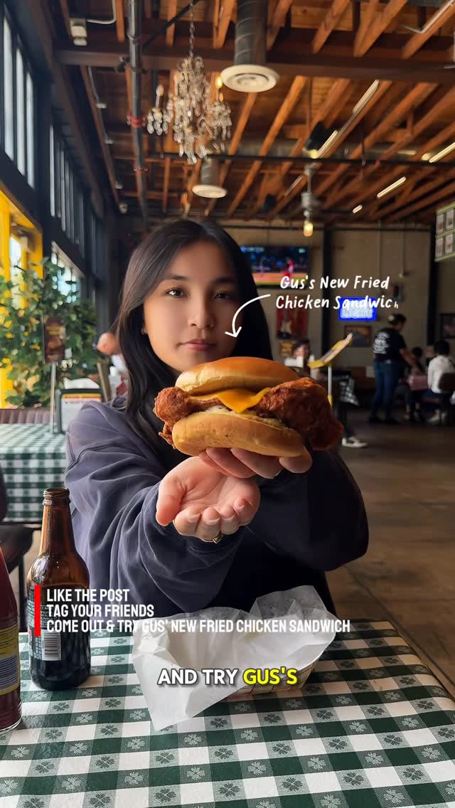 If you haven’t tried the new fried chicken sandwich from @gusfriedca 👀🍗

This is your chance — we’re giving away $400 worth of gift cards 