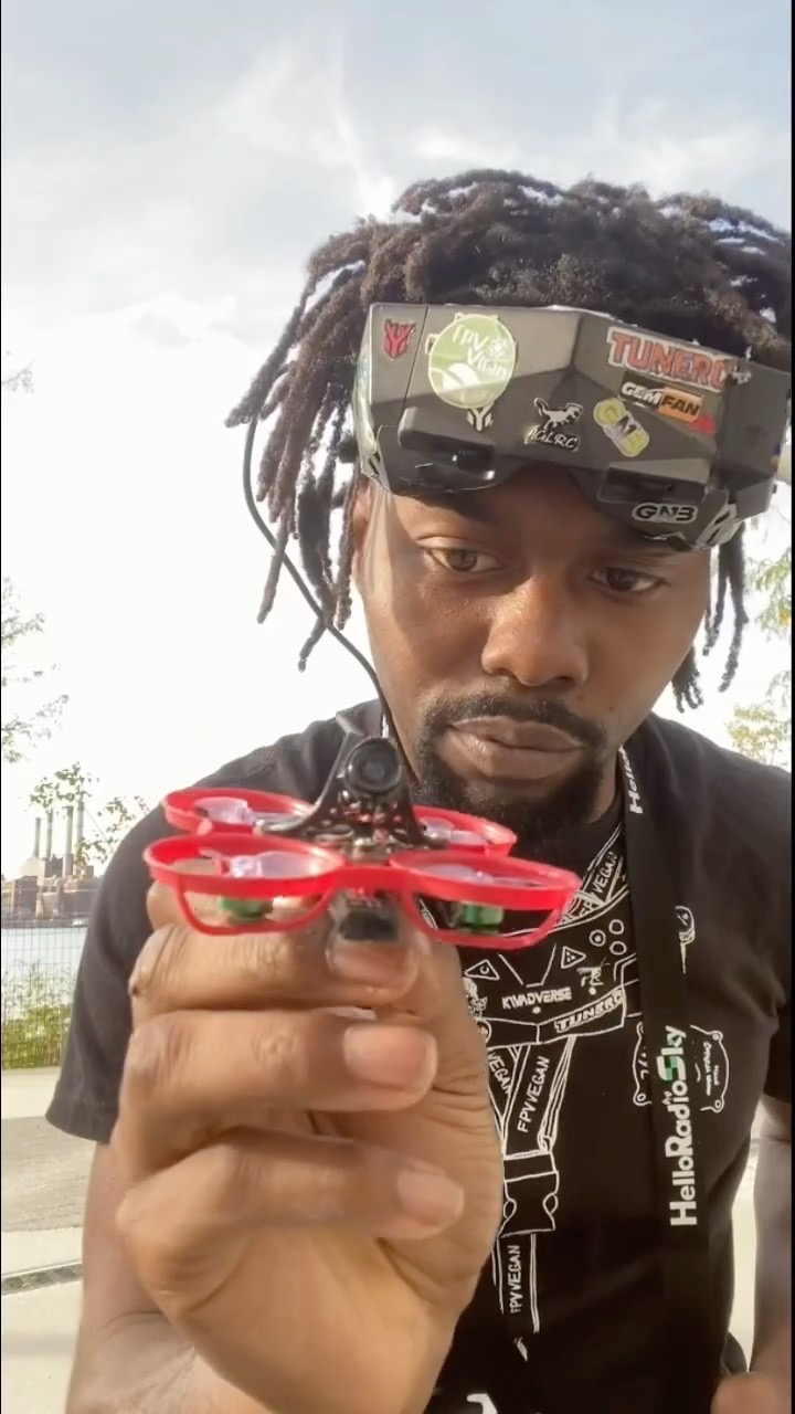 Tiny drone dives