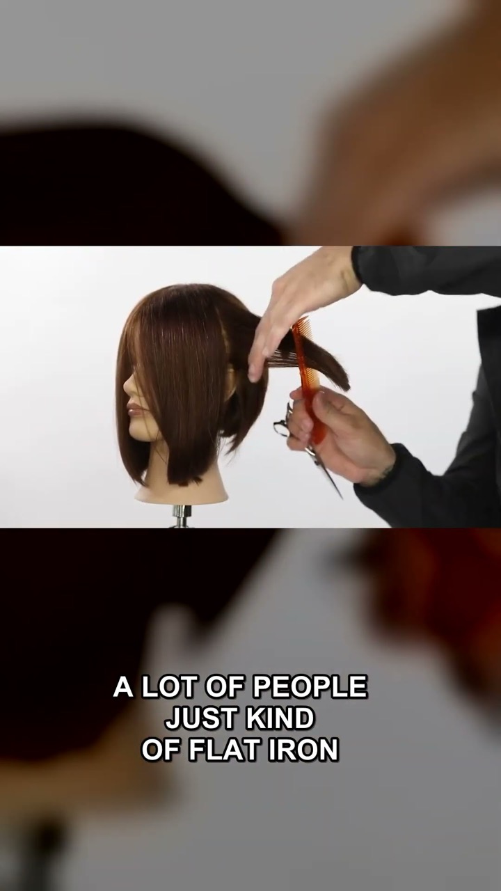 Bevel Your Flat Iron with the Head Shape #Shorts