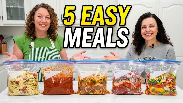 5 Easy Freezer Meals You Can Make Quickly