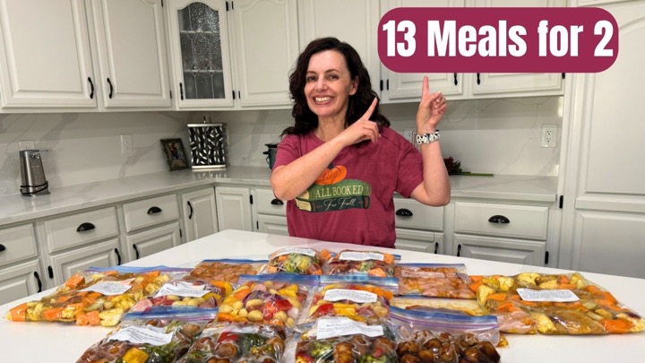 Meal Prep Made Easy: 13 Sheet Pan and Air Fryer Freezer Meals for 2