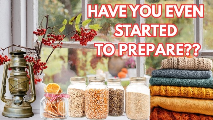 ASSESS TO PREP! ARE YOU READY? START NOW! FRUGAL OLD FASHIONED LIVING!