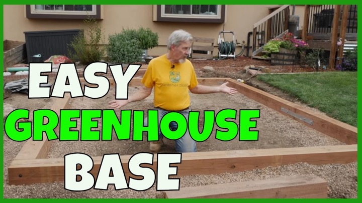How to Make A Greenhouse Foundation