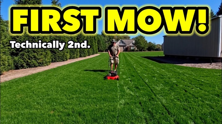 FIRST MOW! TTTF  Technically the Second Mow