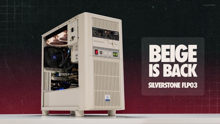 The most aesthetic MATX retro gaming PC I've ever built - Silverstone FLP03