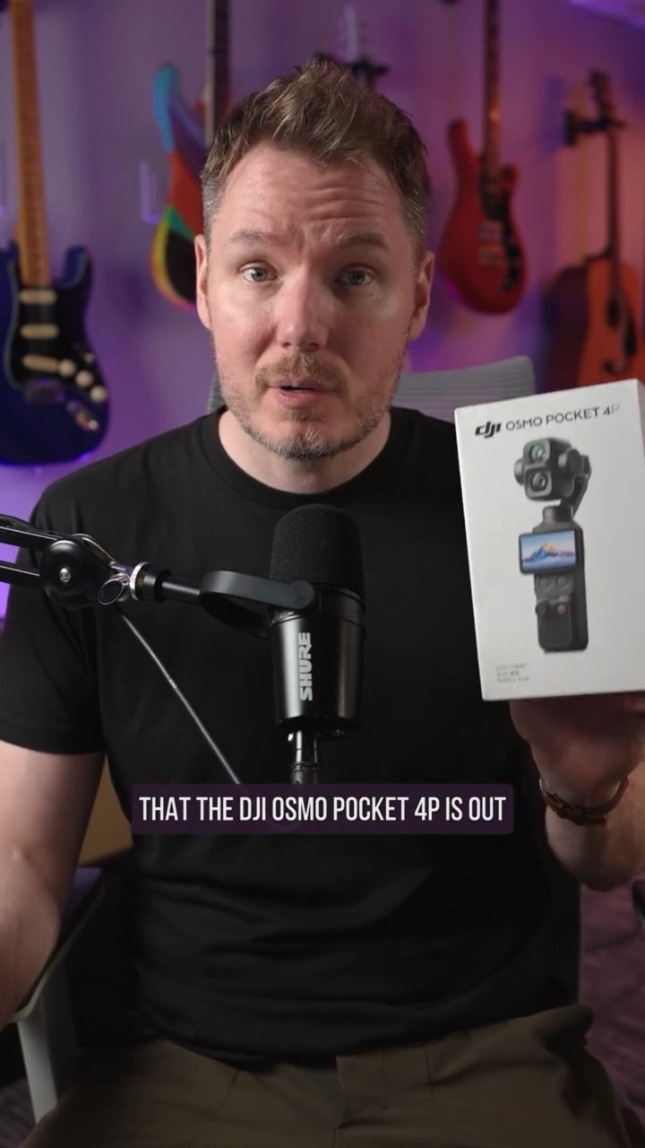 The DJI Osmo Pocket 4P is now available and I've made LUTs for it.  geraldundone.com/luts