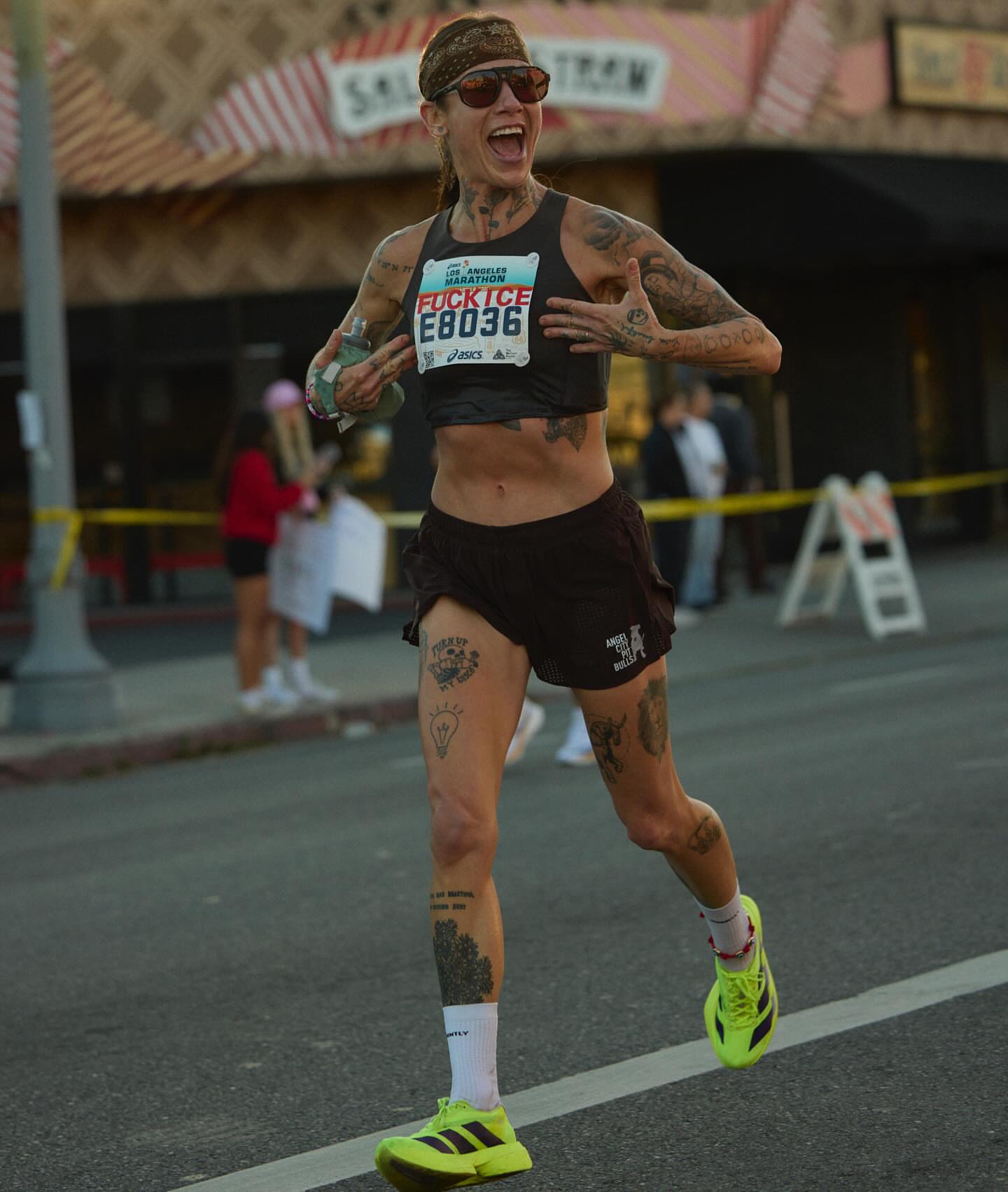 an emotional rollercoaster of a day:

some of the ups, captured by my talented friend @noahklabin 

26.2 fought for with everything i got. p