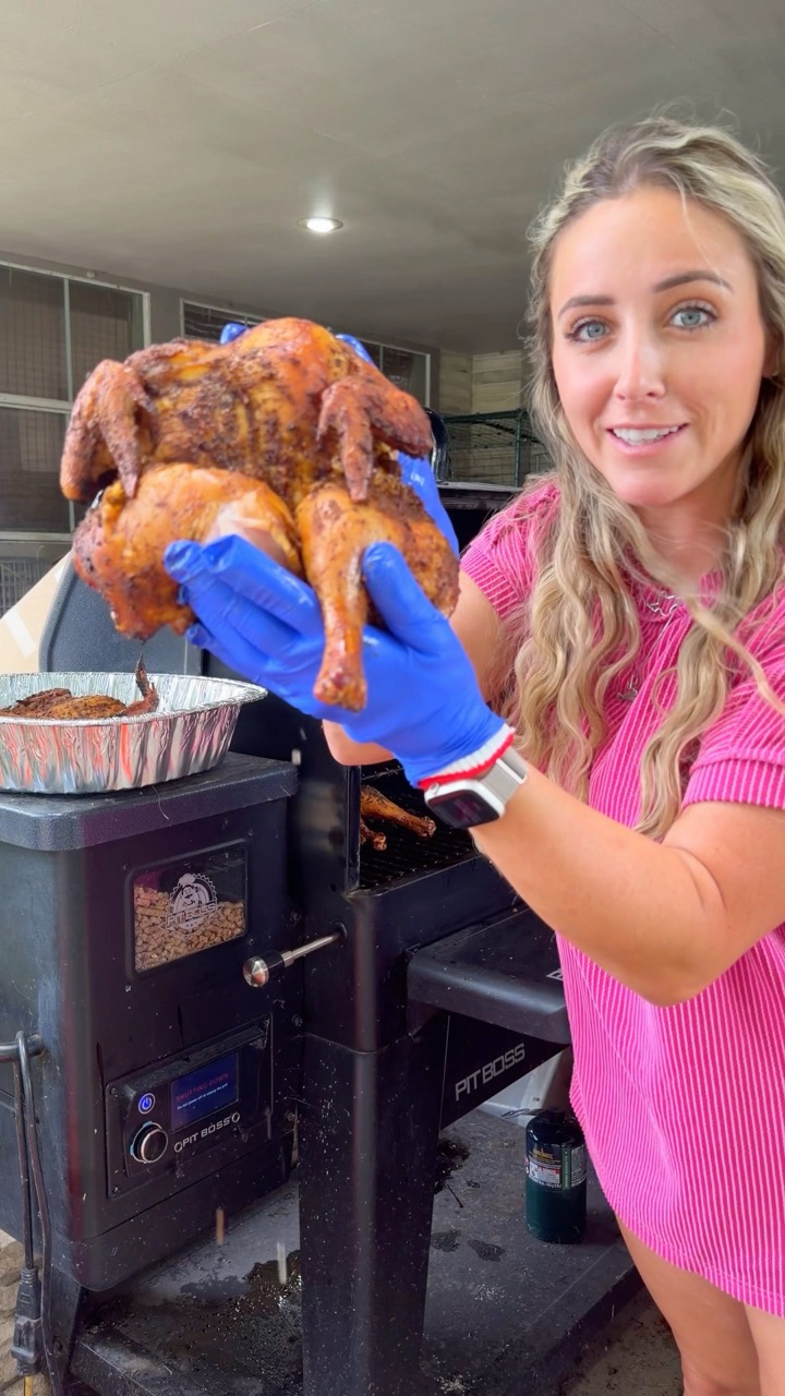 Smoked Spatchcock Chickens 🔥