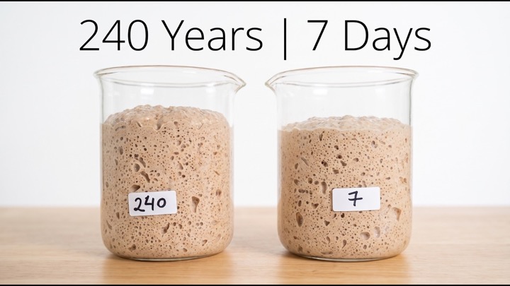 What 240 Years Actually Does to a Sourdough Starter